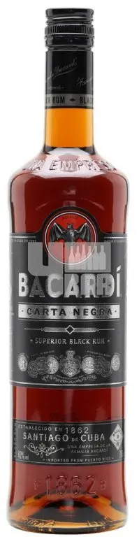 Bacardi Carta Negra 37,5% 0,7l