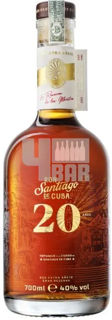 Santiago De Cuba Extra Añejo Gran Reserva 20y 40% 0,7 l (karton)