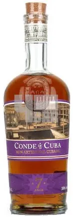 Ron Conde de Cuba 7y 38% 0,7 l (holá láhev)