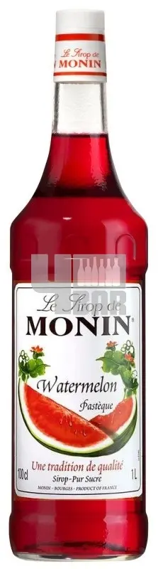 Monin Watermelon - vodní meloun 1l (holá láhev)