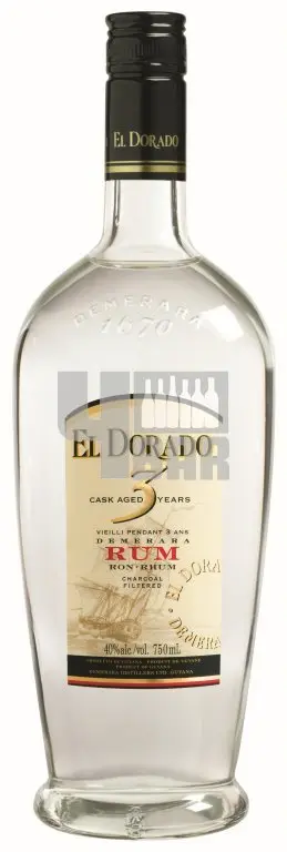 El Dorado 3y 40% 0,7 l (holá láhev)