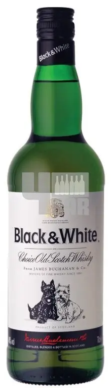 Black & White 40% 0,7 l (holá láhev)