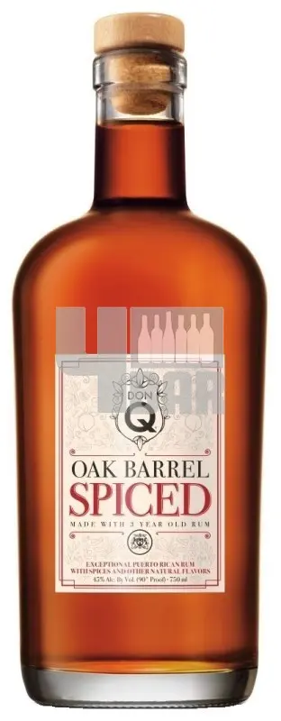 Don Q Oak Barrel Spiced 0,7l 45% (holá láhev)