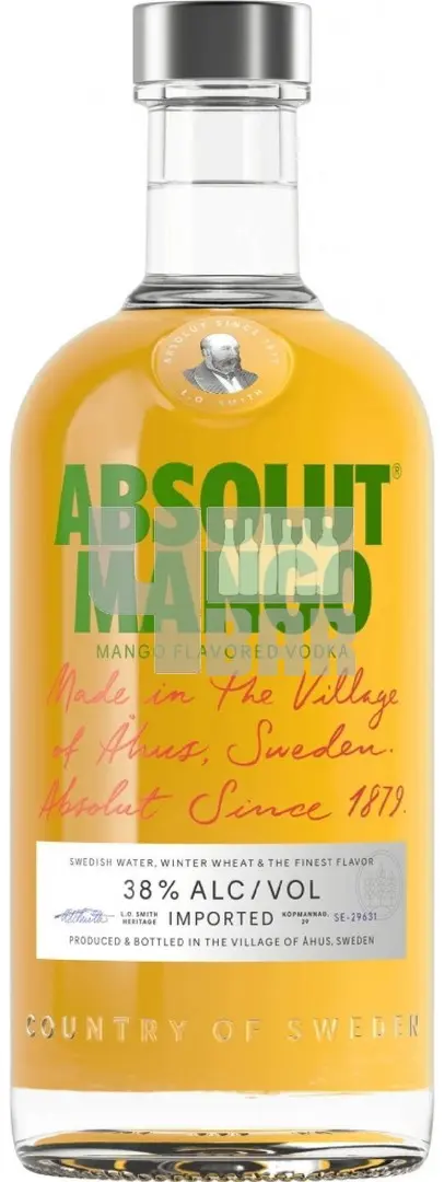 Absolut Mango 40% 0,7 l (holá láhev )