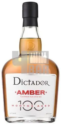 Dictador Amber 100 Months 40% 0,7 l (holá láhev)