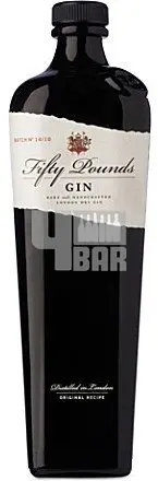 Fifty Pounds London Dry Gin 43,5% 0,7l