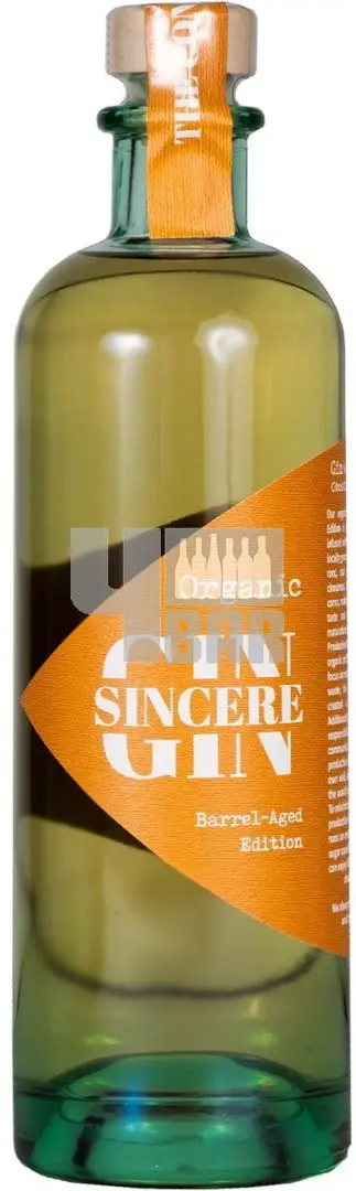 Organic Sincere Gin Barrel Aged 47% 0,7 l (holá láhev)