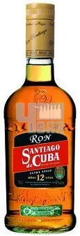 Santiago de Cuba Extra Anejo 12y 40% 0,7 l (holá láhev)