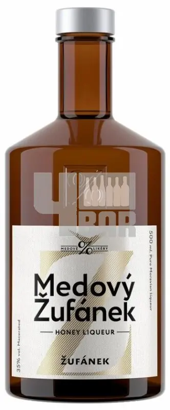 Žufánek Medový 0,5 l 35% (holá láhev)