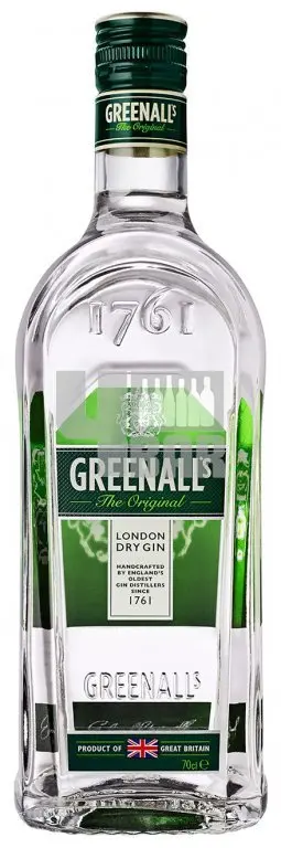 Greenalls Original London Dry Gin 37,5% 0,7 l (holá láhev)