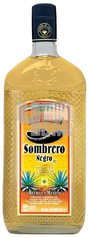 Sombrero Negro Tequila Gold 38% 1l