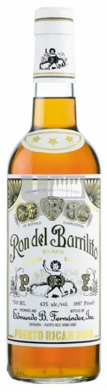 Ron del Barrilito 43% 0,7 l (holá láhev)