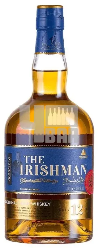 The Irishman 12y Single Malt 43% 0,7l (holá láhev)