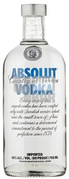 Absolut 40% 0,7 l (holá láhev )