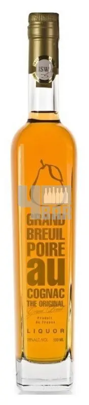 Grand Breuil Poire au Cognac 38% 0,5l (holá láhev)