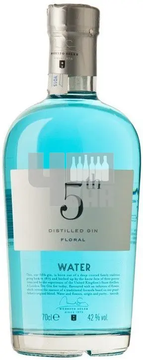 5th Water & Floral španělský gin 42% 0,7l