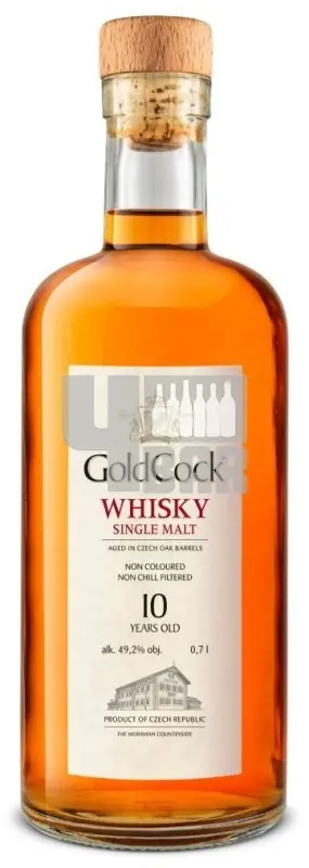 Gold Cock Whisky 10y 49,2% 0,7 l (karton)