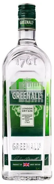 Greenalls London Dry Gin 40% 1 l (holá láhev)