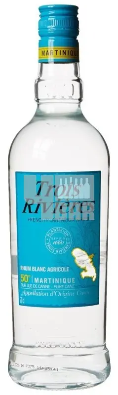 Rum Trois Rivieres Blanc 50% 0,7 l (holá láhev)