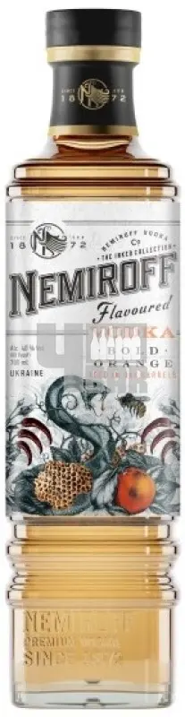 Nemiroff Bold Orange 40% 0,7 l (holá láhev)