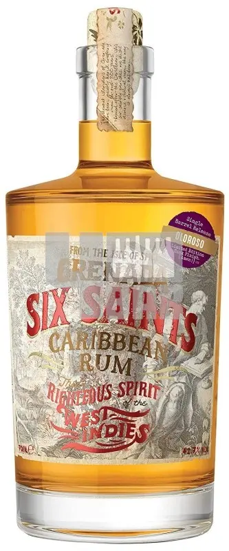 Six Saints Oloroso Finish 41,7% 0,7 l (tuba)