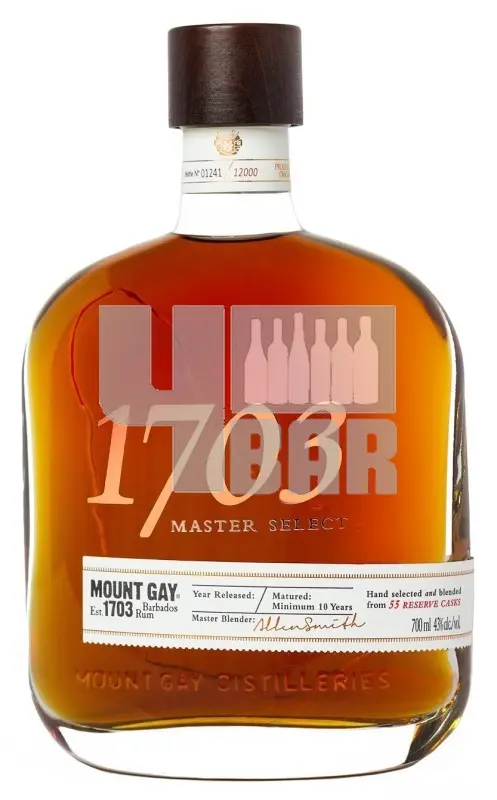 Mount Gay 1703 Master Select 43% 0,7 l (kazeta)