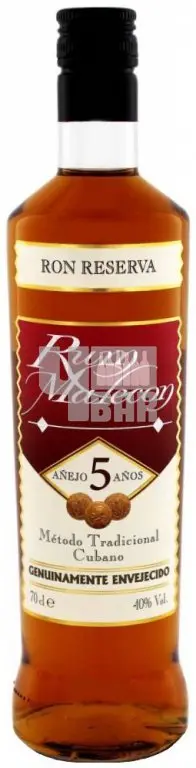 Malecon 5y 40% 0,7 l (holá láhev)