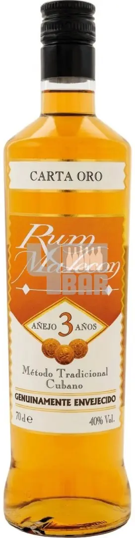 MALECON 3y 40% 0,7 l (holá láhev)