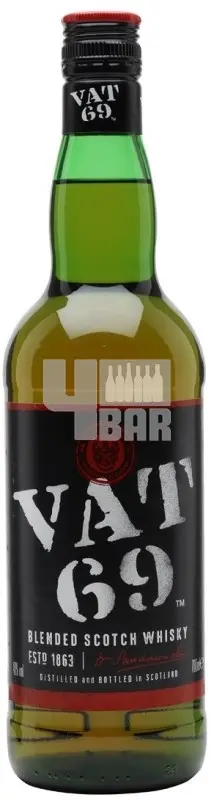 Vat 69 40% 0,7 l (holá láhev)