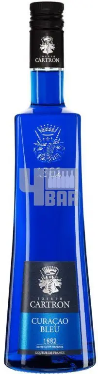 Joseph Cartron Blue Curacao 25% 0,7 l (holá láhev)