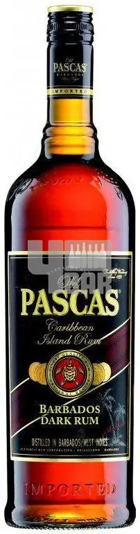 Old Pascas Barbados Dark 37,5% 1 l (holá láhev)