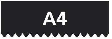 Náhradní čepele do stěrky na lepidlo A4 - 10 ks