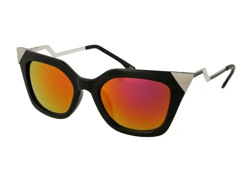 Sluneční brýle Alensa Cat Eye Shiny Black Mirror