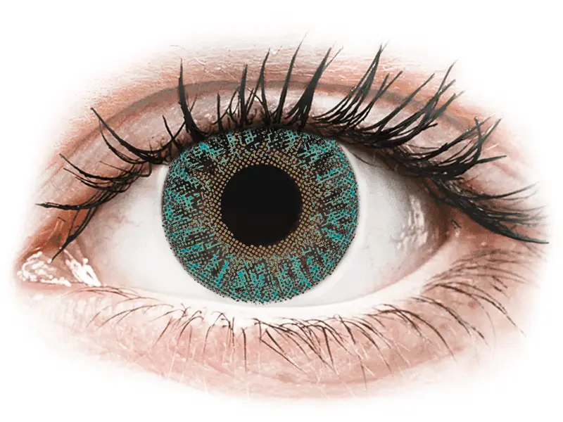 TopVue Color - nedioptrické (2 čočky) Turquoise