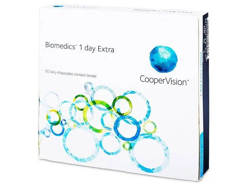 CooperVision Biomedics 1 Day Extra (90 čoček)