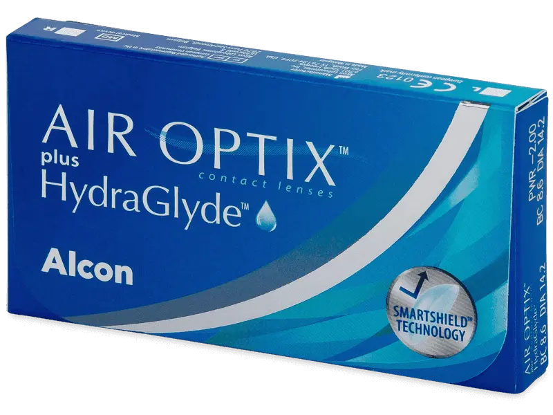 Alcon Air Optix plus HydraGlyde (6 čoček)