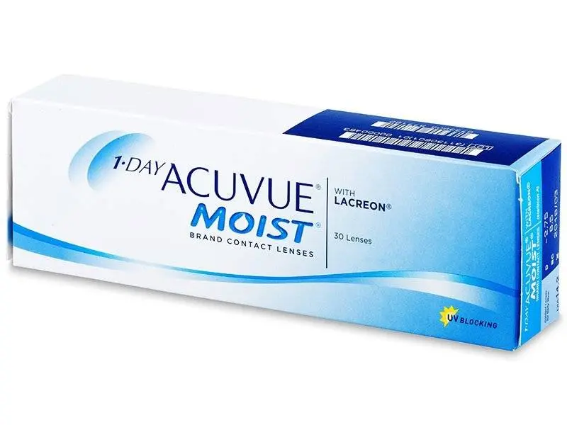 Johnson & Johnson Acuvue 1 Day Moist 30 čoček, -5
