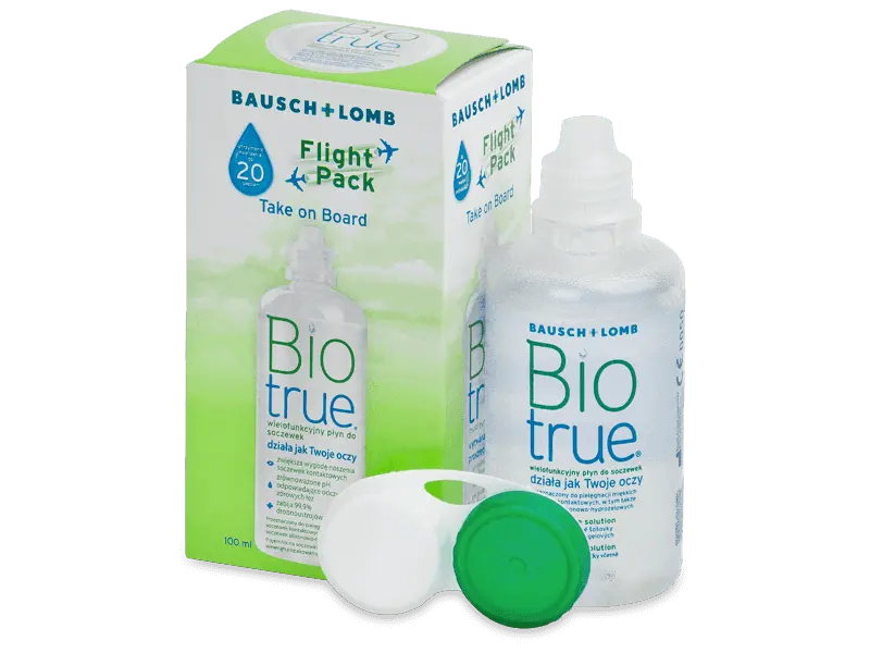 Biotrue Multi-Purpose Flight Pack 100 ml s pouzdrem