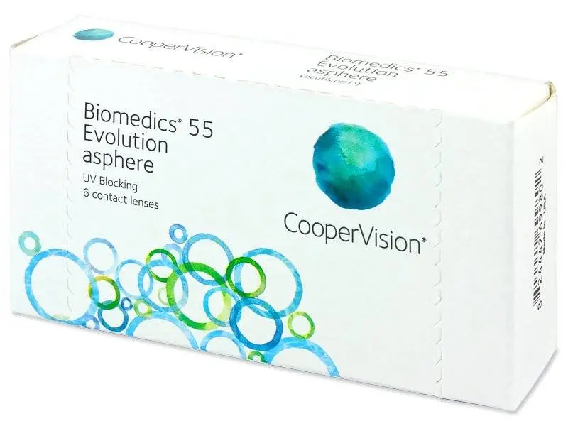 CooperVision Biomedics 55 Evolution (6 čoček)
