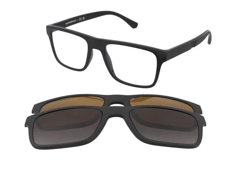 Emporio Armani 0EA4115 50171W 54 (sluneční klip)