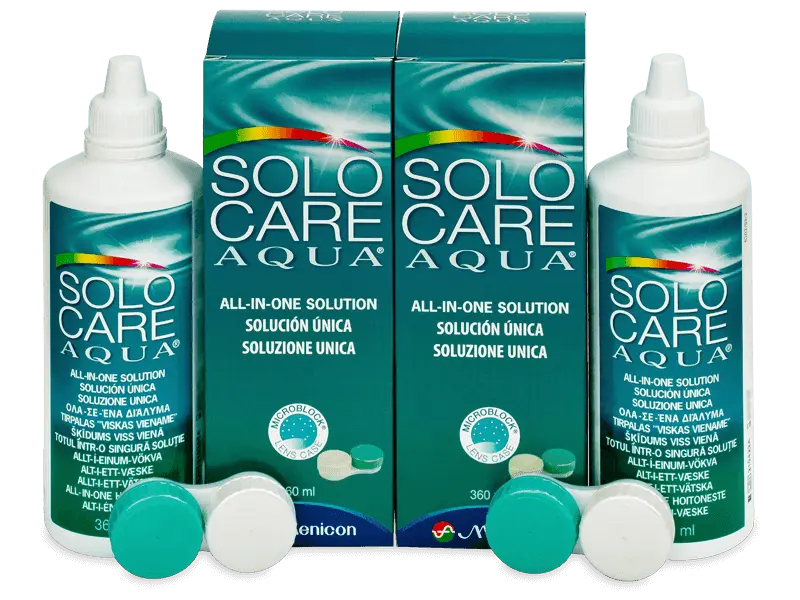 SOLOCARE AQUA 2 x 360 ml s pouzdry