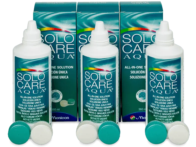 SOLOCARE AQUA 3 x 360 ml s pouzdry