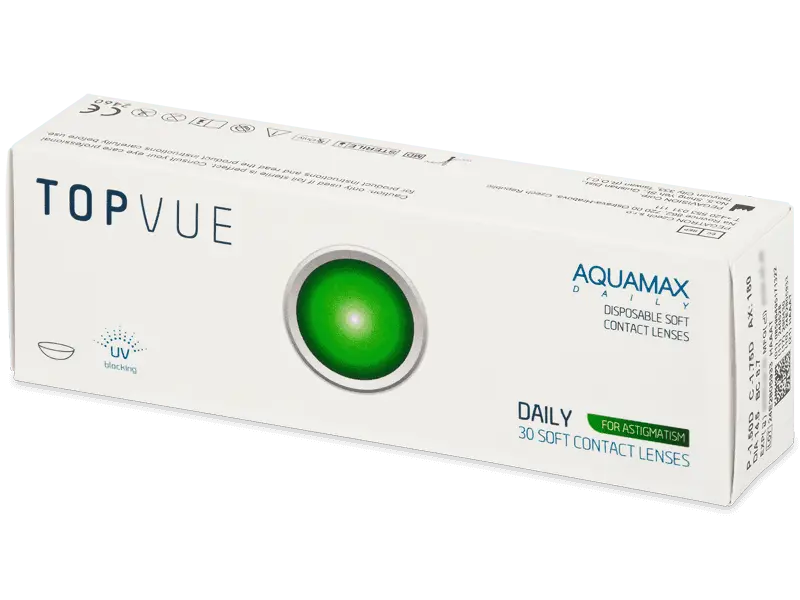 TopVue Daily for Astigmatism (30 čoček)
