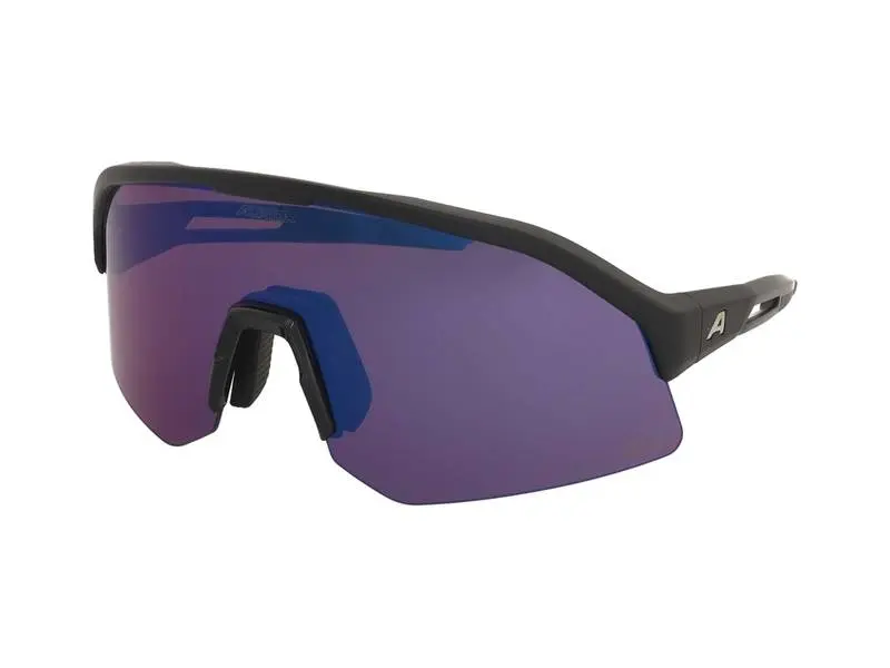 Alpina Sonic HR M Q-Lite Black Matt/Blue Mirror