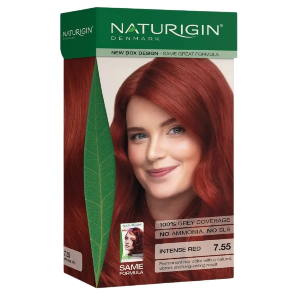Naturigin Barva na vlasy 7.55 Medium Blonde Deep Red
