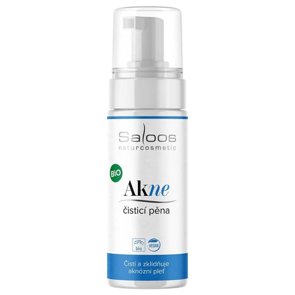 Saloos BIO Akne čisticí pěna na obličej 150 ml