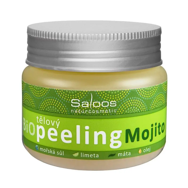 Saloos bio Tělový peeling Mojito 140ml