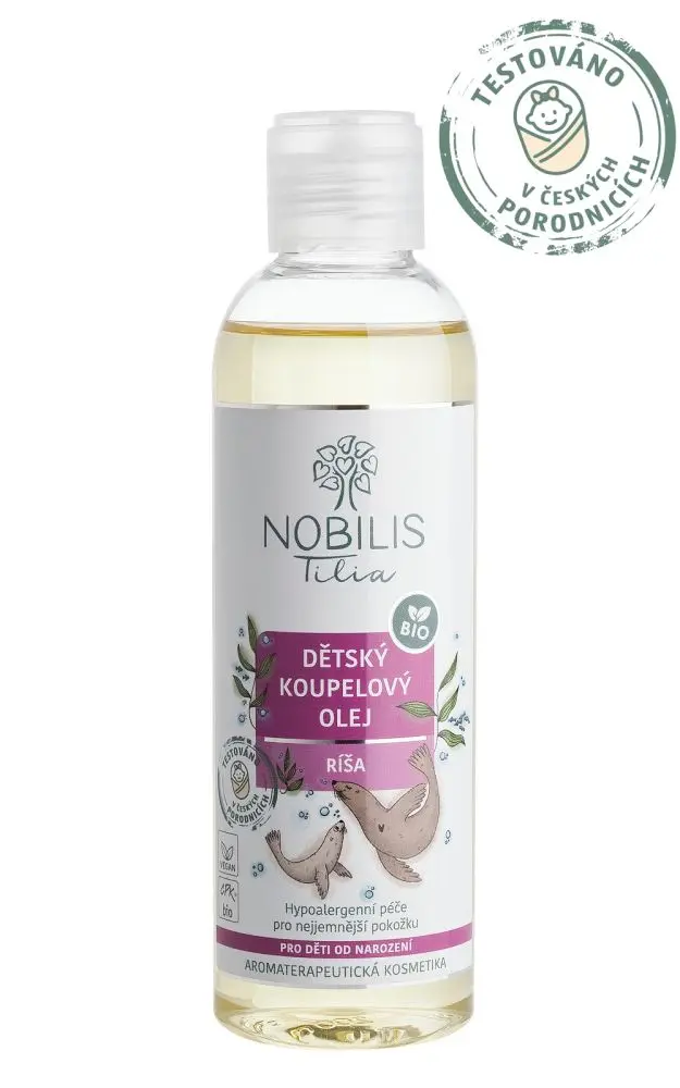 Nobilis Tilia Dětský koupelový olej Ríša 200 ml