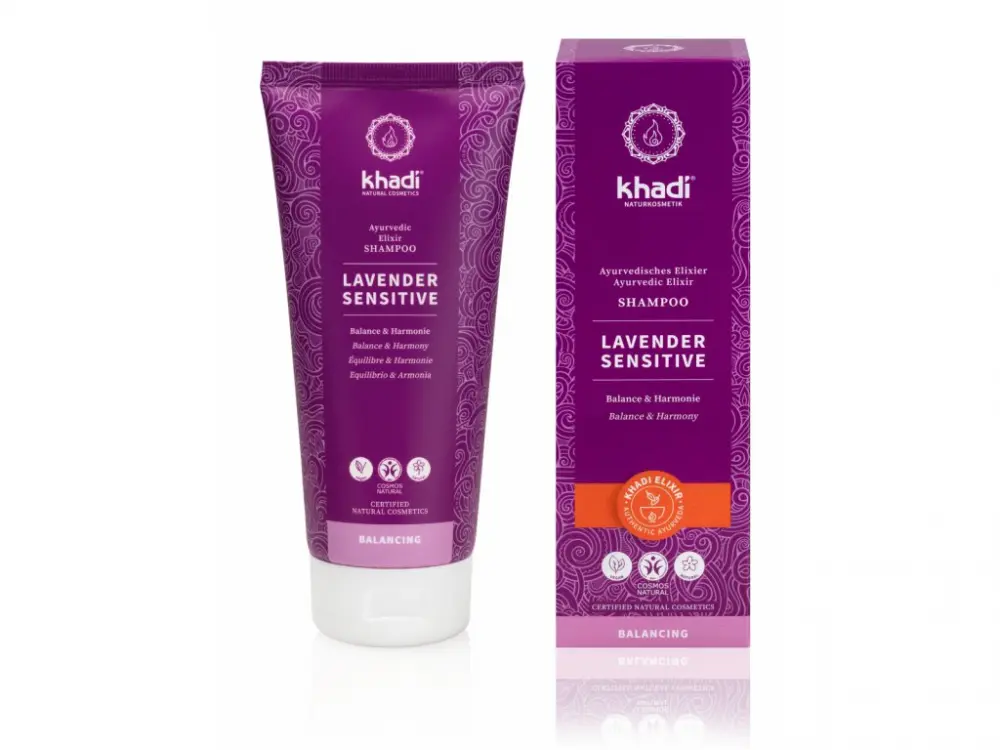 Khadi Elixír šampón LEVANDULE SENSITIVE 200 ml