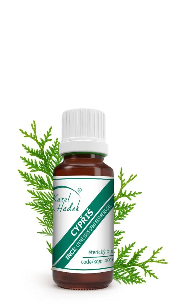 Hadek Éterický olej Cypřiš velikost: 10 ml